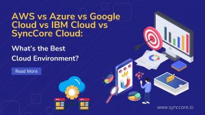 Read more about the article AWS vs Azure vs Google Cloud vs IBM Cloud vs SyncCore Cloud: What’s the Best Cloud Environment?