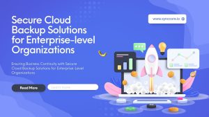 Read more about the article Secure Cloud Backup Solutions for Enterprise-level Organizations in 2023